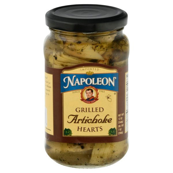 NAP GRLLD HEARTS ARTCHOK ( 12 X 12 OZ   )