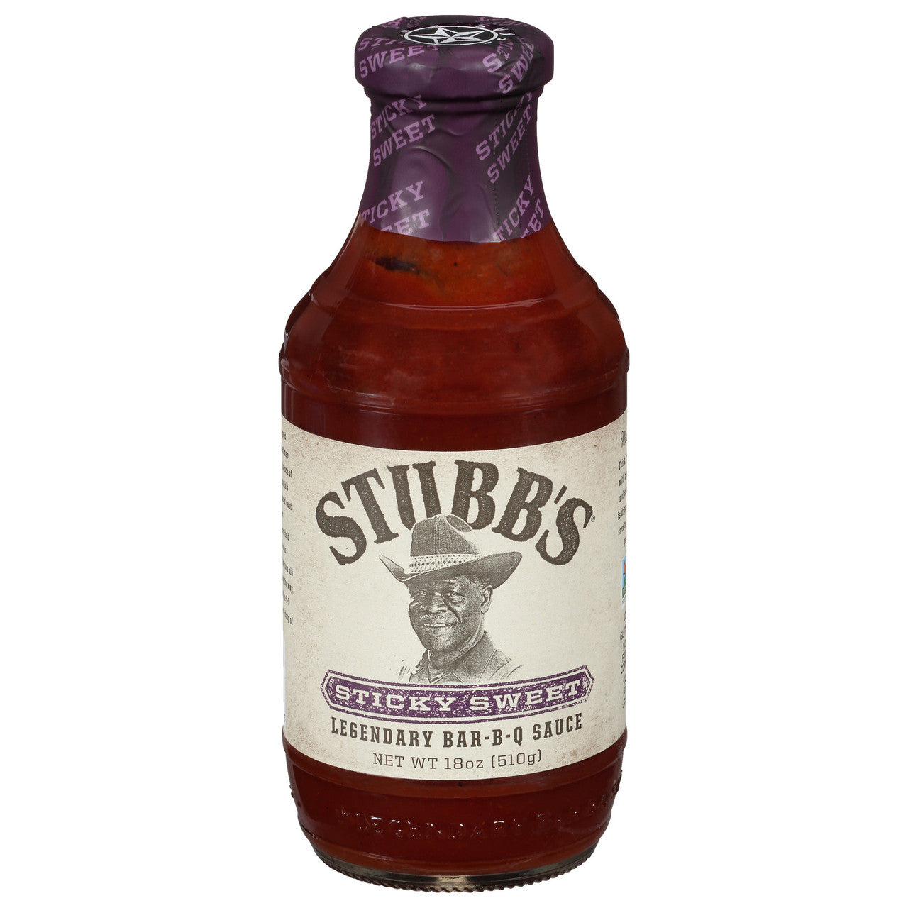 STUBBS BBQ SCE STKY SWT ( 6 X 18 OZ   )
