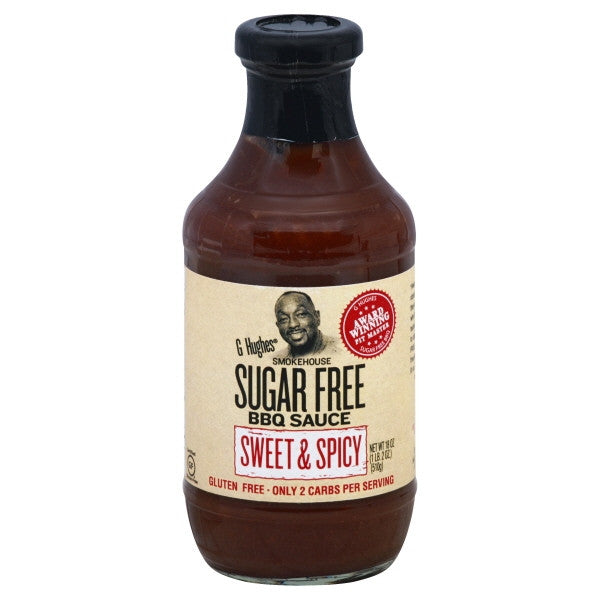 G HUGHES SWEET SPICY BBQ ( 6 X 18 OZ   )