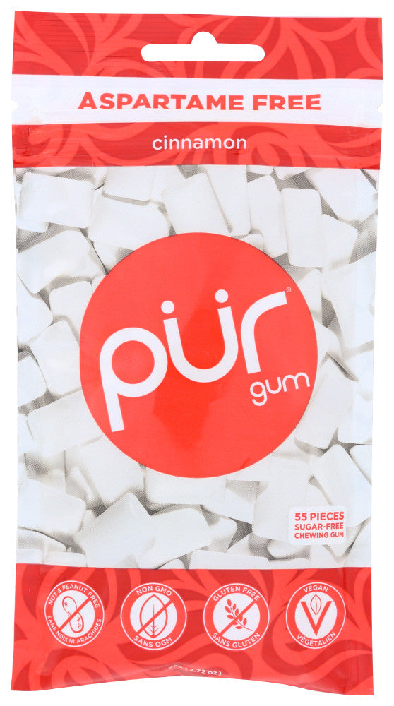 PUR GUM CINNAMON 55 PCS ( 12 X 2.72 GRAM )