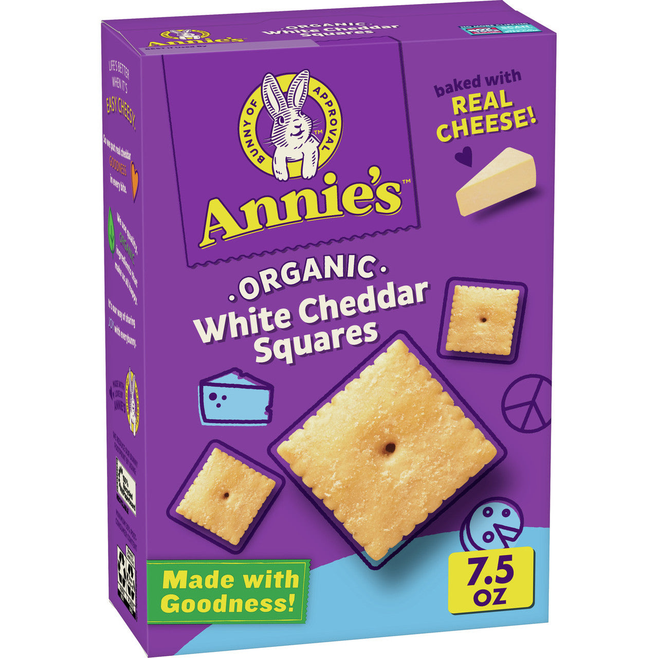 OG2 AH WHT CHEDAR SQUARE ( 12 X 7.5 OZ   )