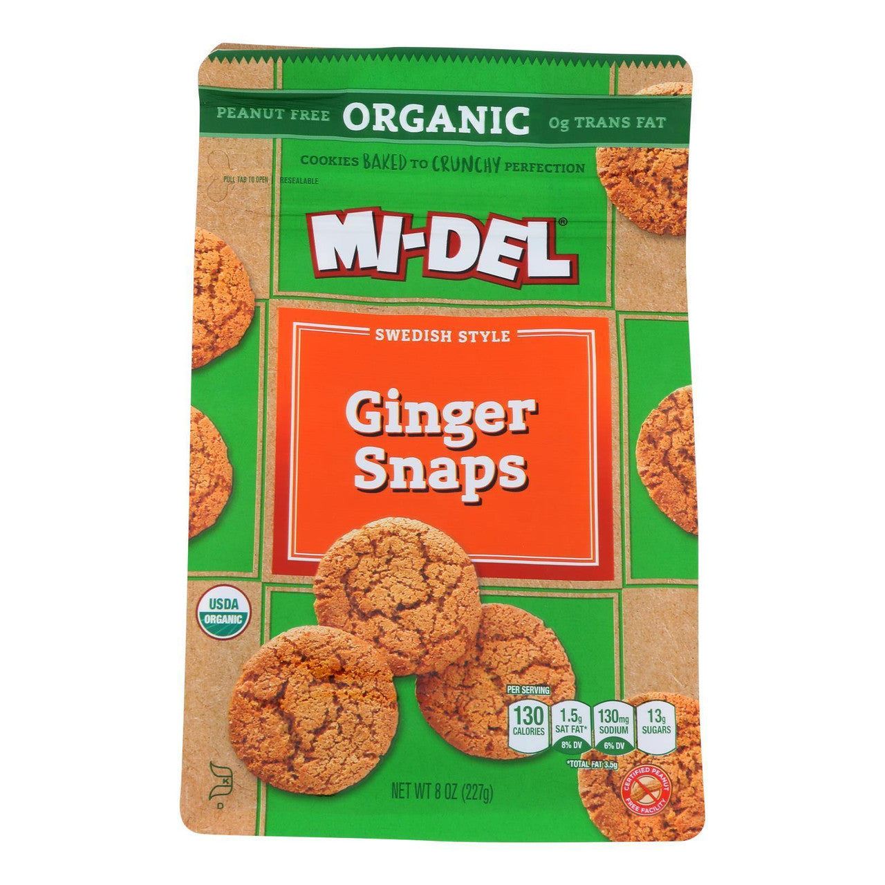 OG2 MIDEL GINGER SNAPS ( 8 X 8 OZ   )