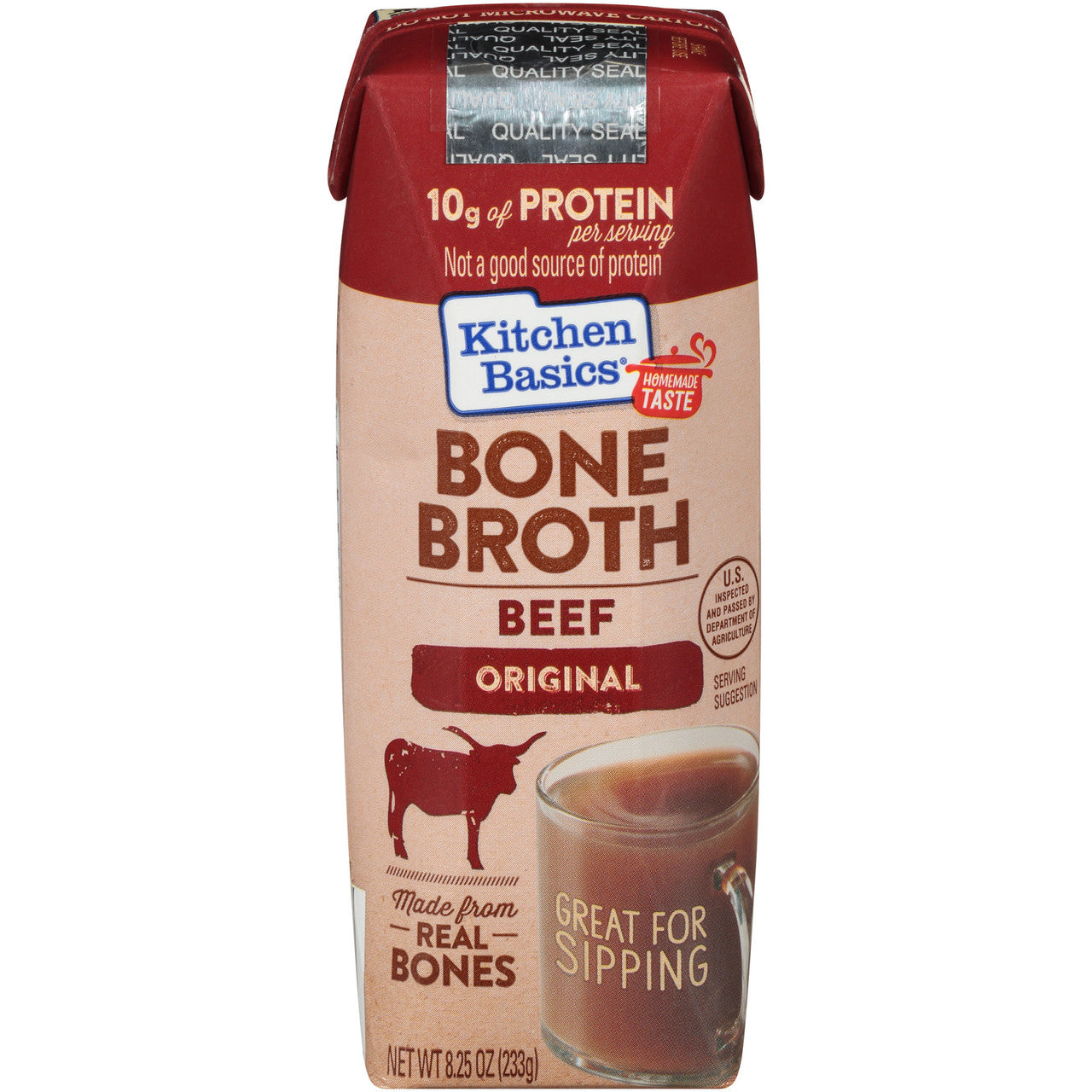 K BAS BEEF BONE BROTH ( 12 X 8.25 OZ   )