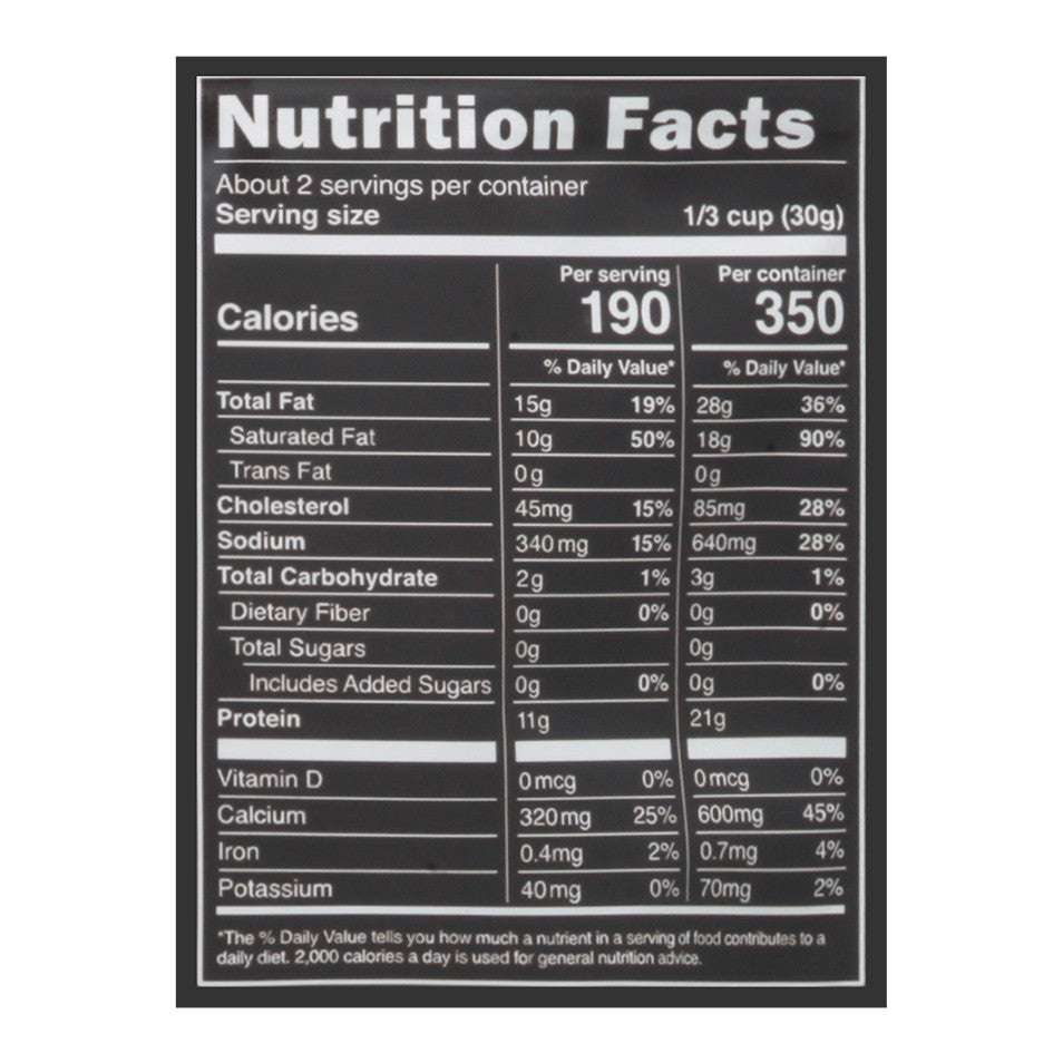 MOONCHS WHT CHED BLK PPR ( 12 X 2 OZ   )
