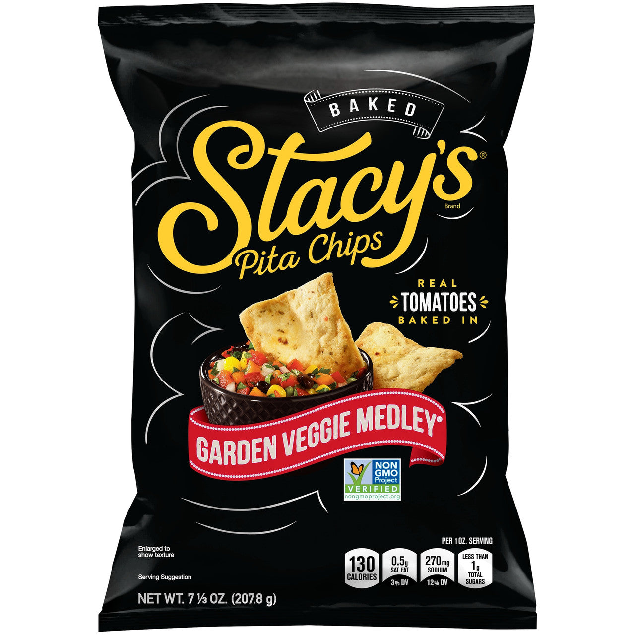 STACYS GRDN VEG PITA CHP ( 12 X 7.33 OZ   )