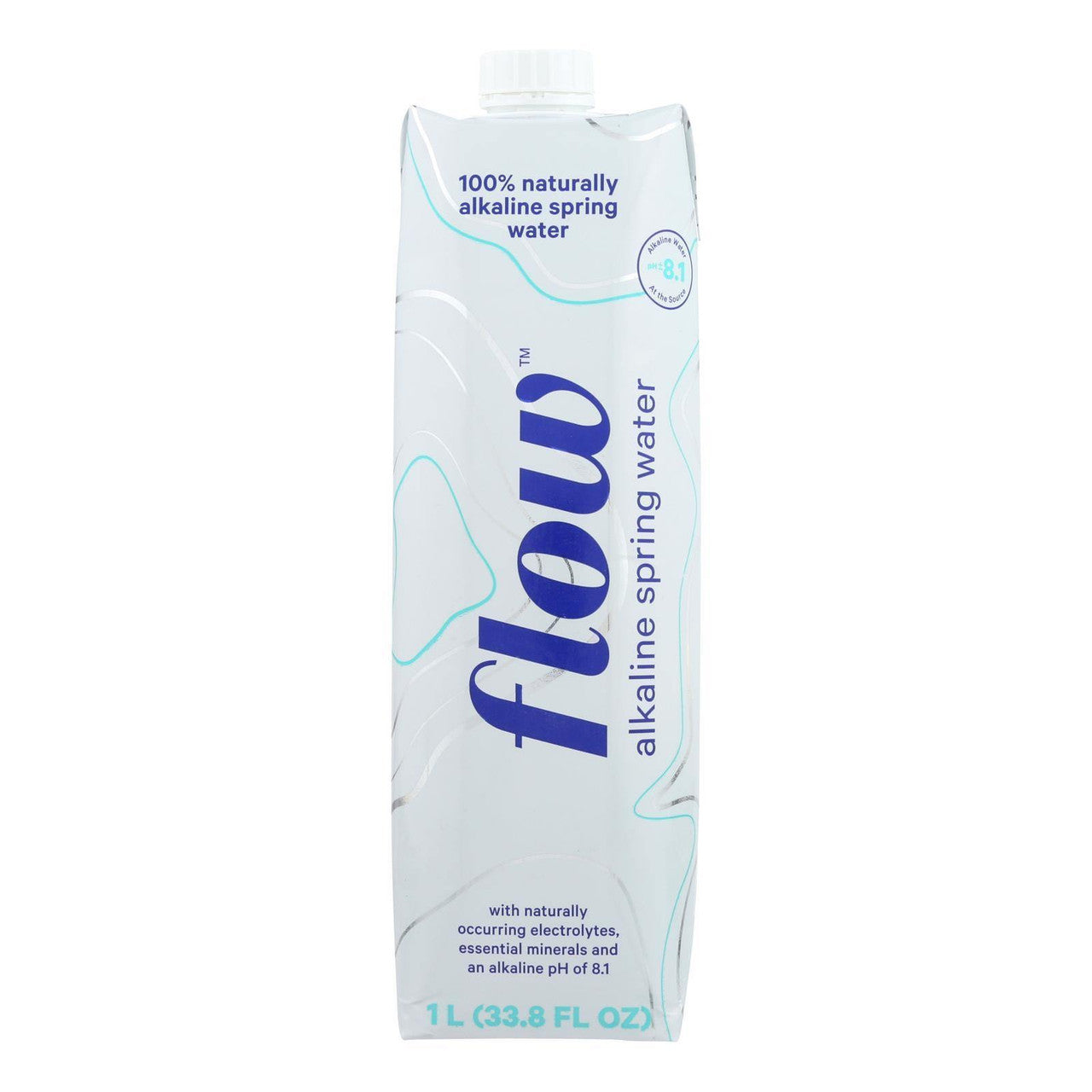 FLOW NAT ALKLN SPRG WTR ( 12 X 1 LTR  )