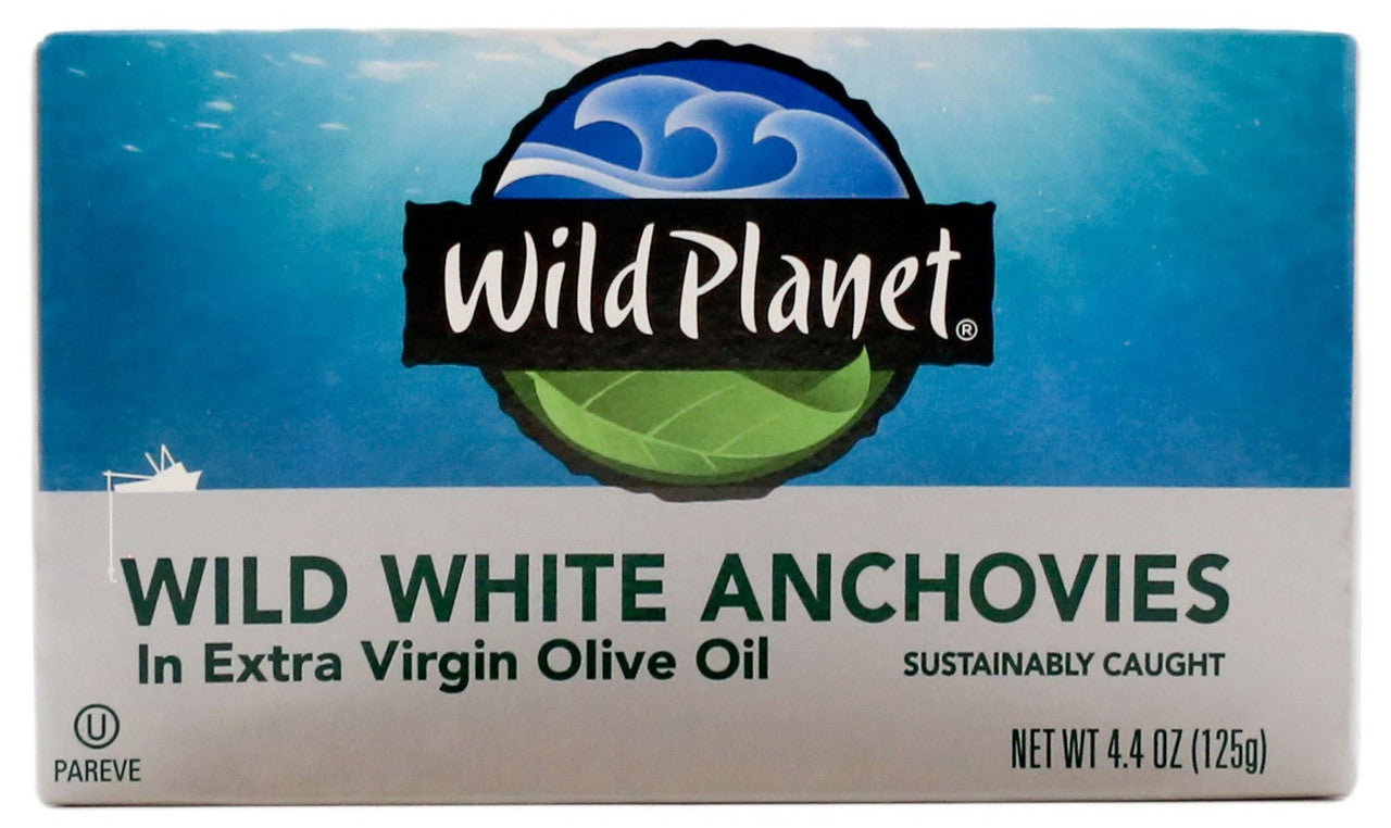 W P WILD ANCHOVIES /EVOO ( 12 X 4.4 OZ   )