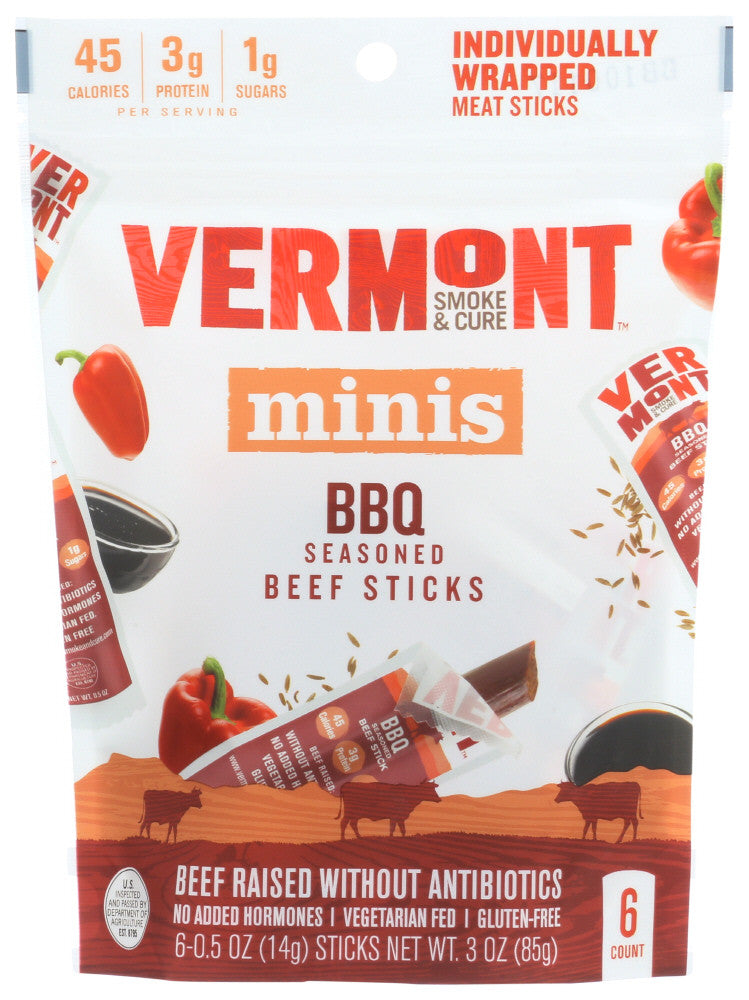 VSC BEEF STICK BBQ ( 8 X 6 PACK )