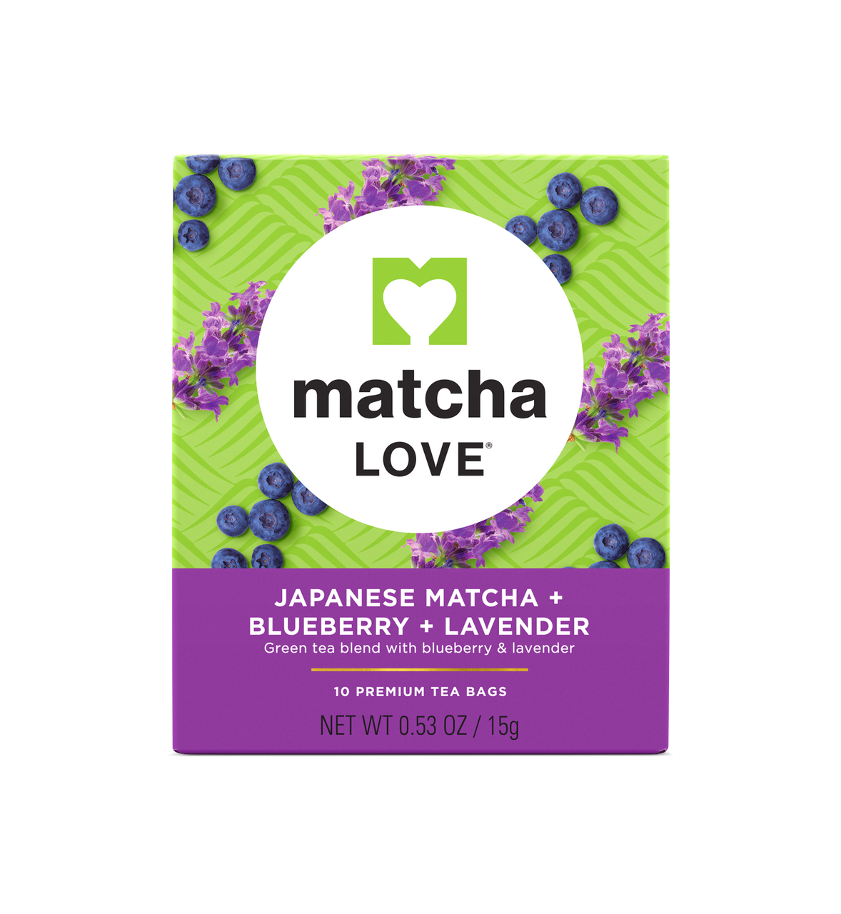 MATCHA LOVE BLBRY LV TEA ( 6 X 10 BAG  )