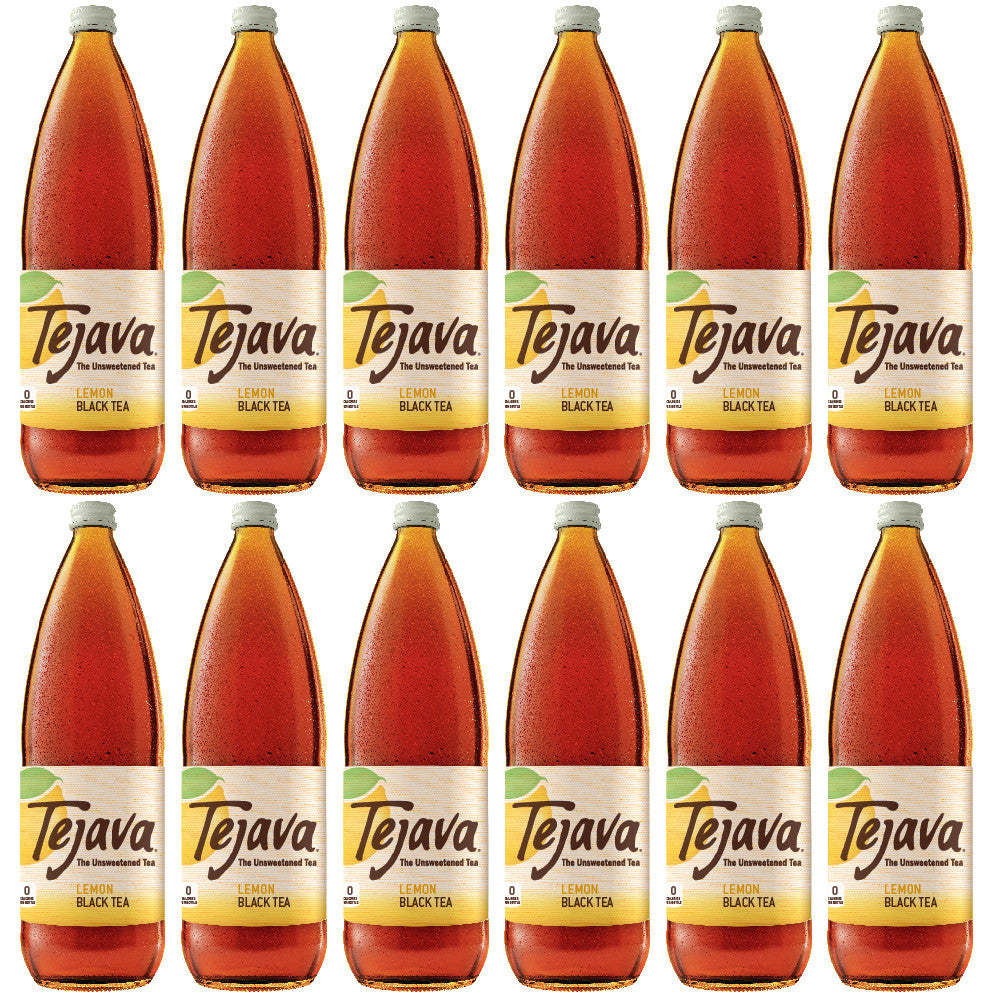 TEJAVA TEA BLACK LEMON (12x33.80)