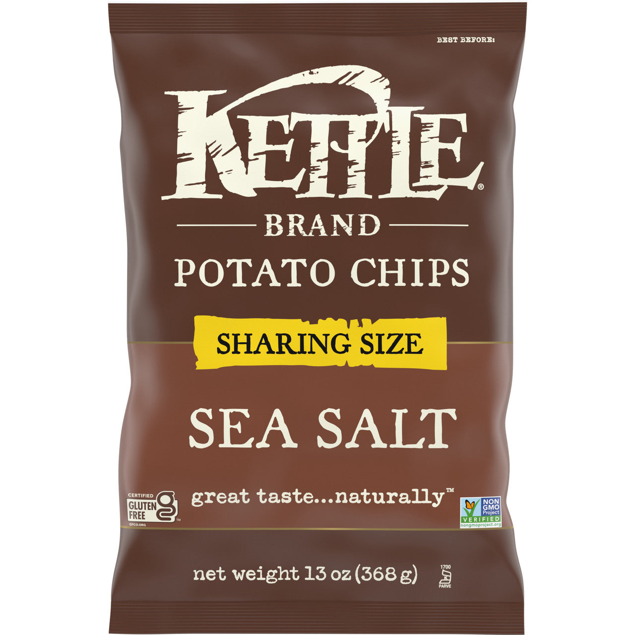 KETTLE SSLT BRND CHIPS ( 9 X 13 OZ   )