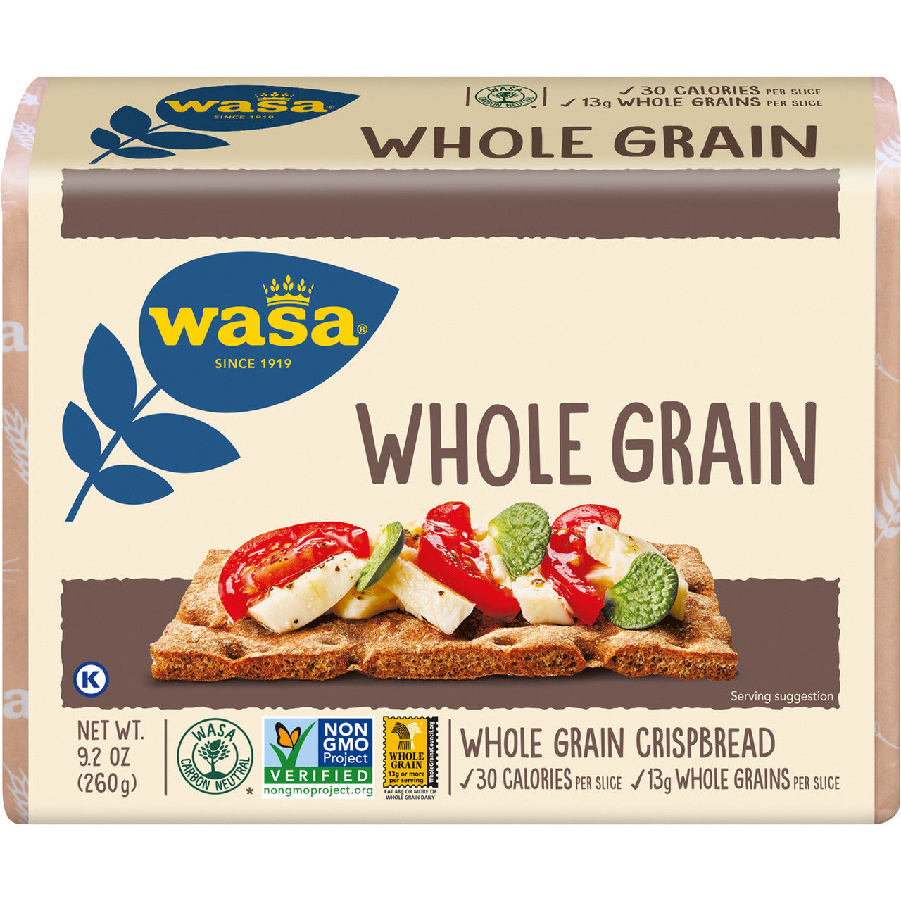 WASA WG CRISPBREAD ( 12 X 9.2 OZ   )