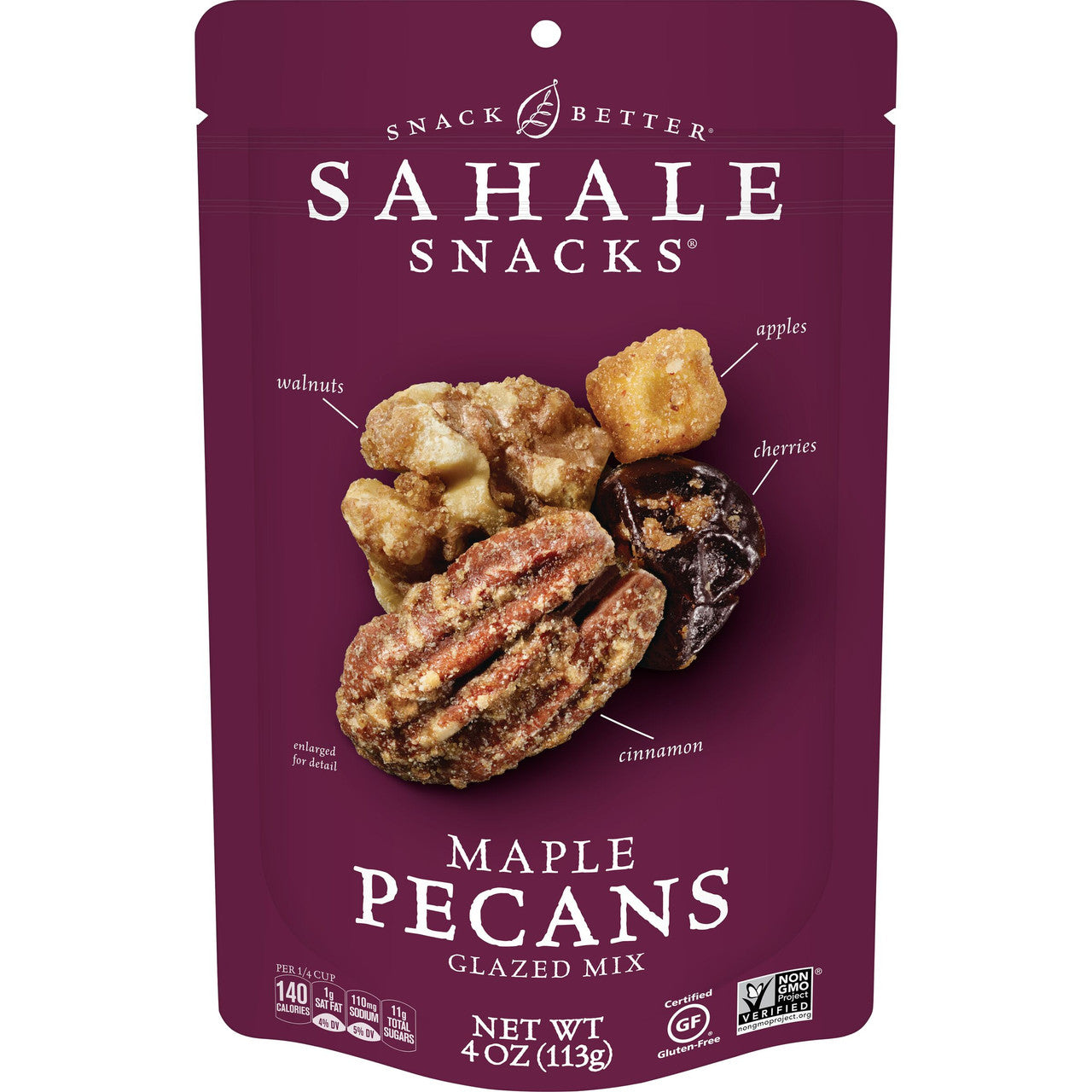 Sahale Snacks Maple Pecans (6x4 Oz)