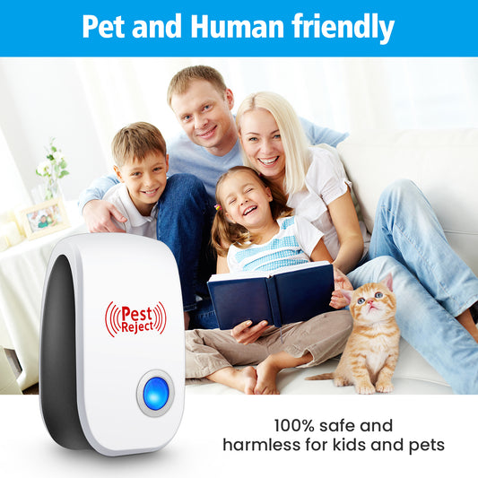 6PCS Ultrasonic Pest Repeller Killer In for Home Kitchen Office Hotel