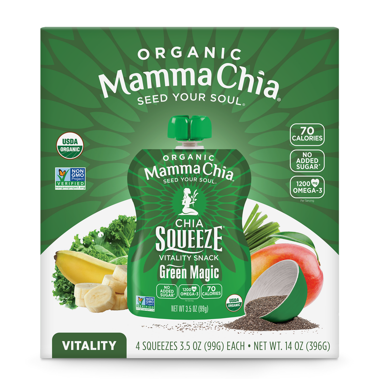M.C. GRN MAGIC SQZ ( 6 X 3.5 OZ   )