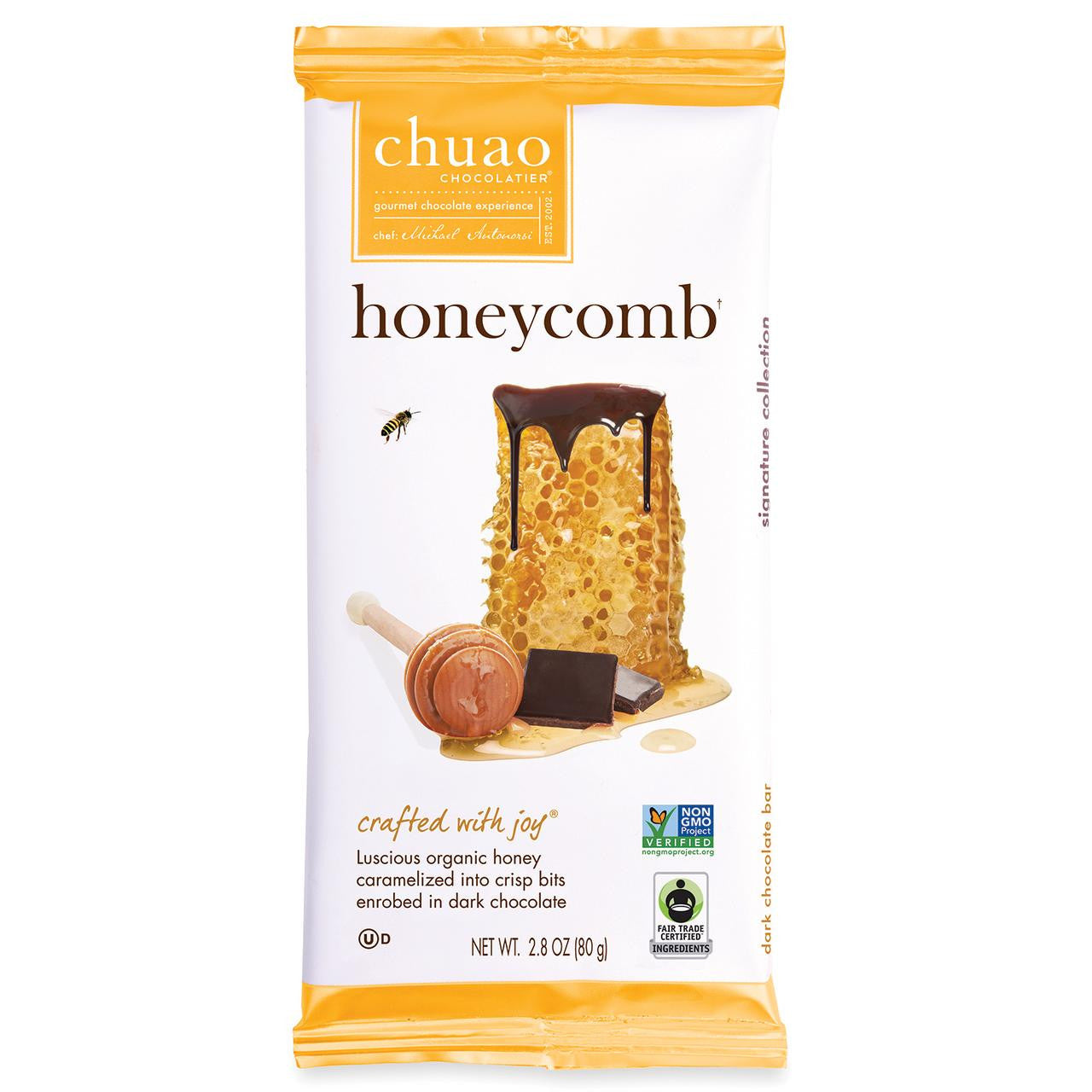 CHUAO HONEYCOMB CHOC ( 12 X 2.8 OZ   )
