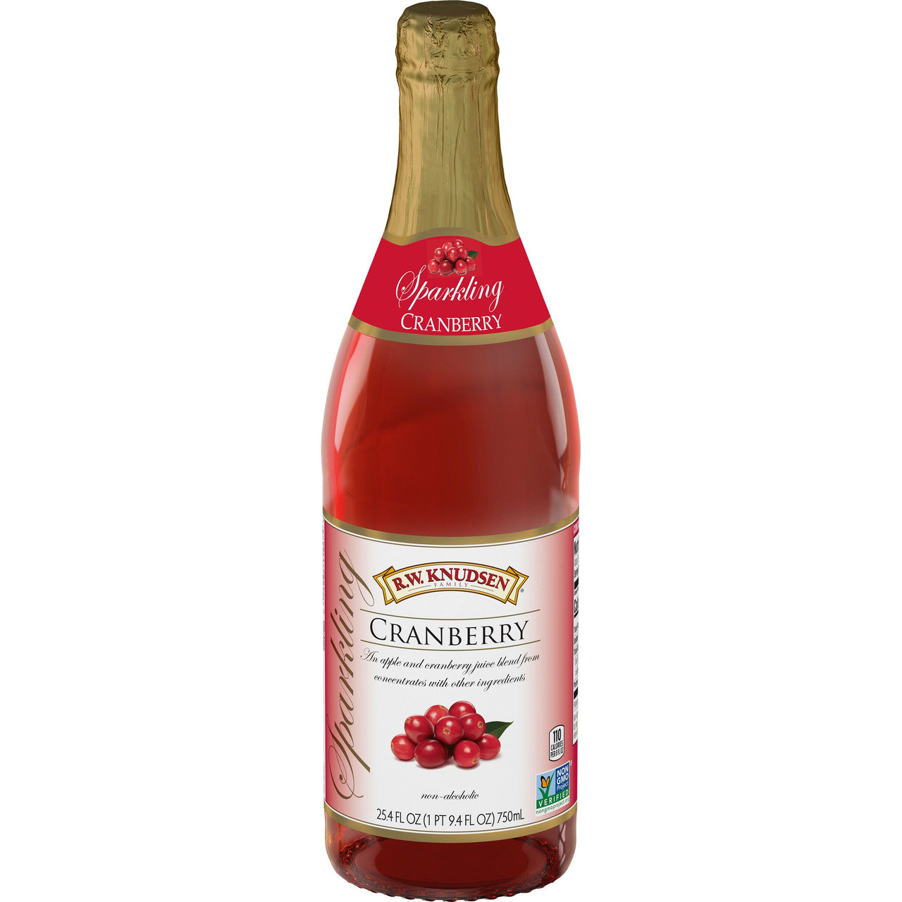 KNUD SPARKLING CRANBERRY ( 12 X 750 ML   )