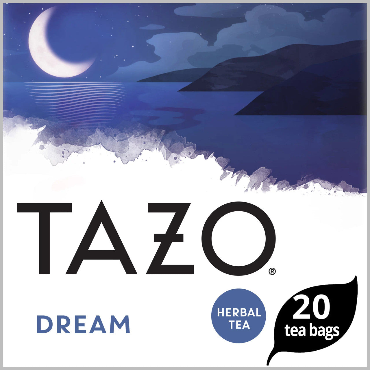 TAZO DREAM HERBAL TEA   ( 6 X 20 BAG  )