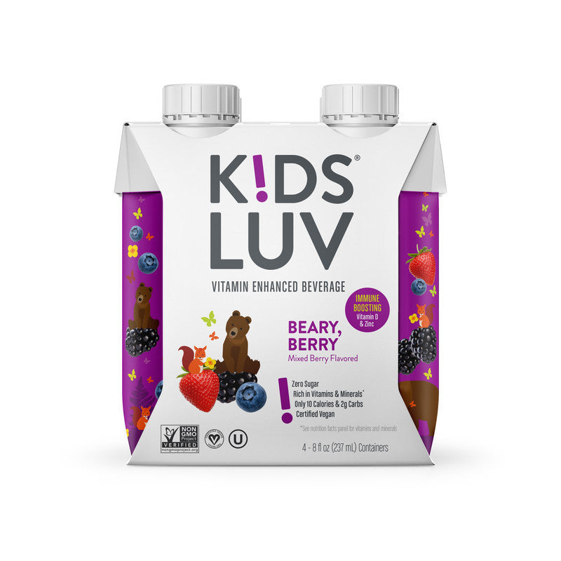 KIDLUV VIT INF BEV BERRY (4x4.00)