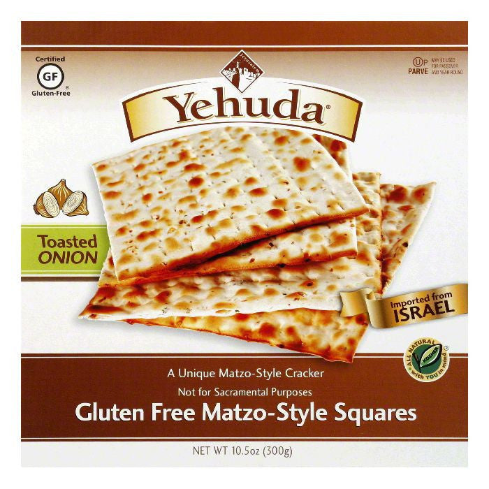 YEHUDA MATZO SQR ONION ( 12 X 10.5 OZ   )