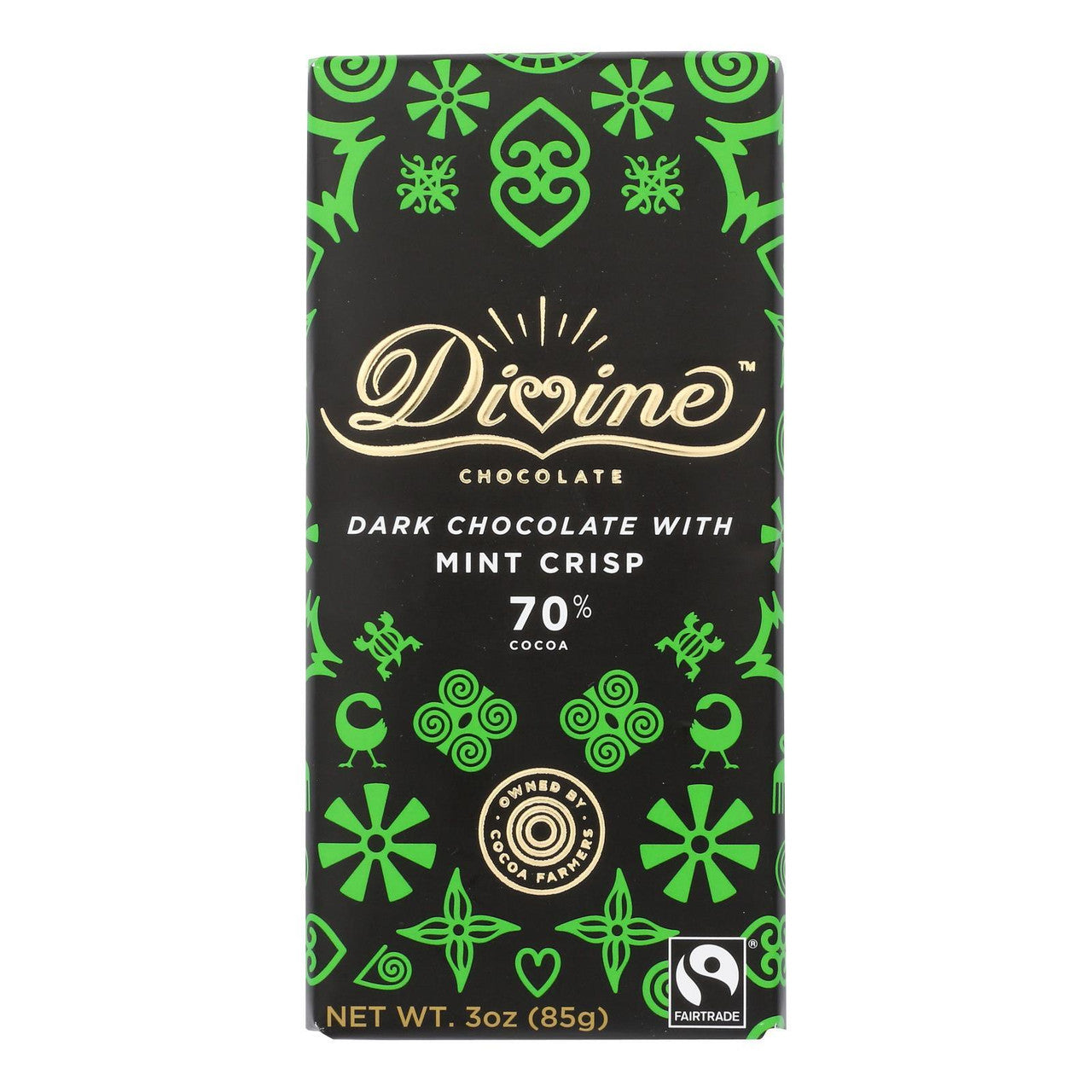DIVINE DKCHOC MINT CRISP ( 12 X 3 OZ   )