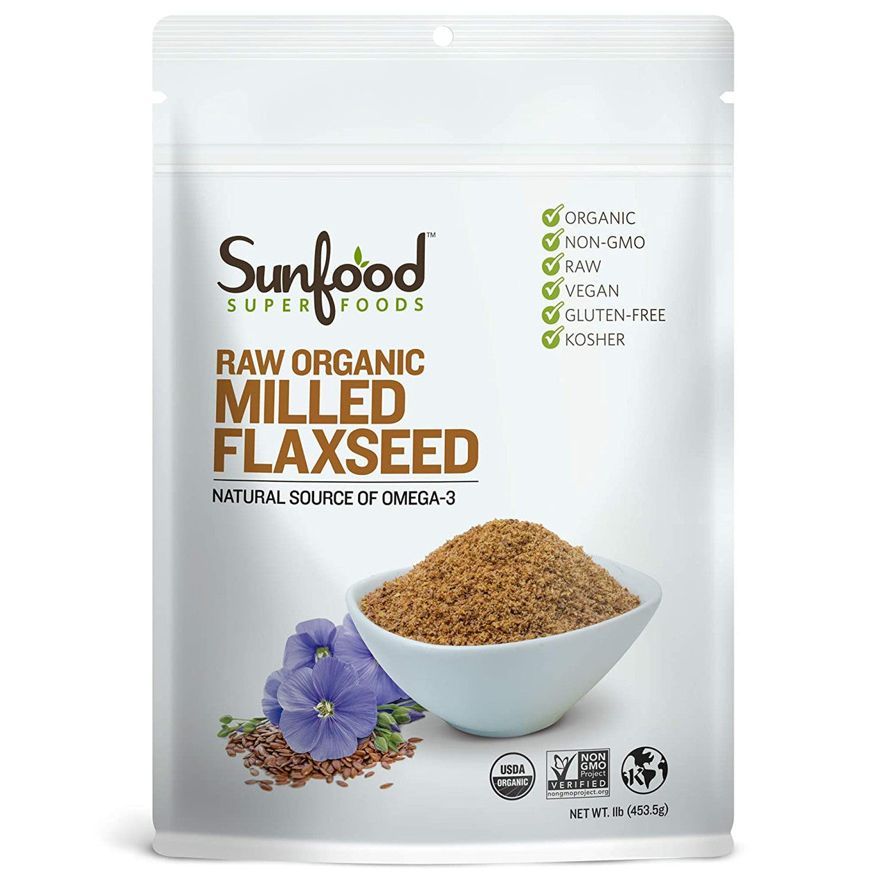 OG1 SUNFD MLLD FLAX SEED (1x16.00)