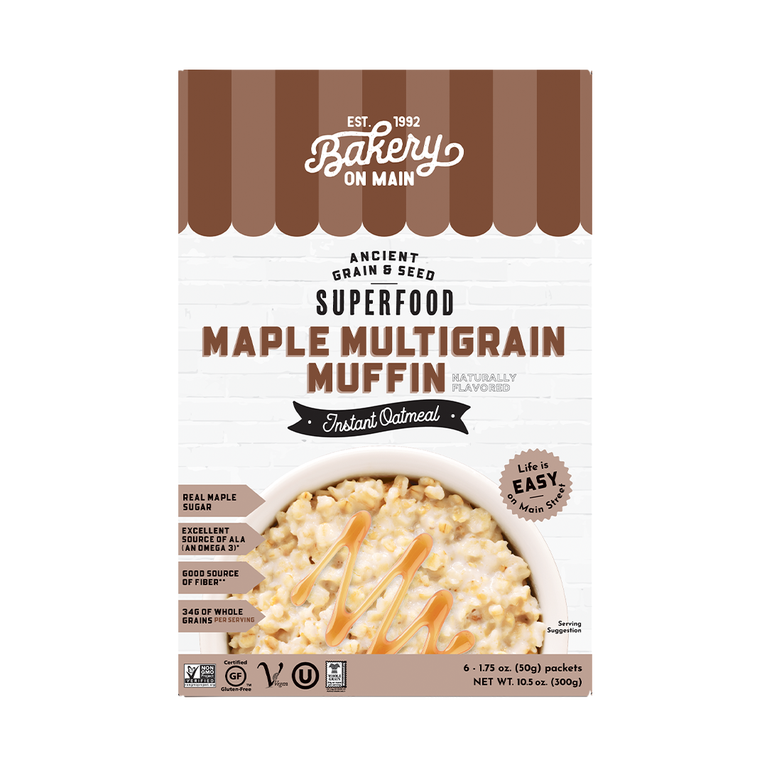 Bakery On Main Mapple MltGrain Instant Oatmeal (6x10.5OZ )