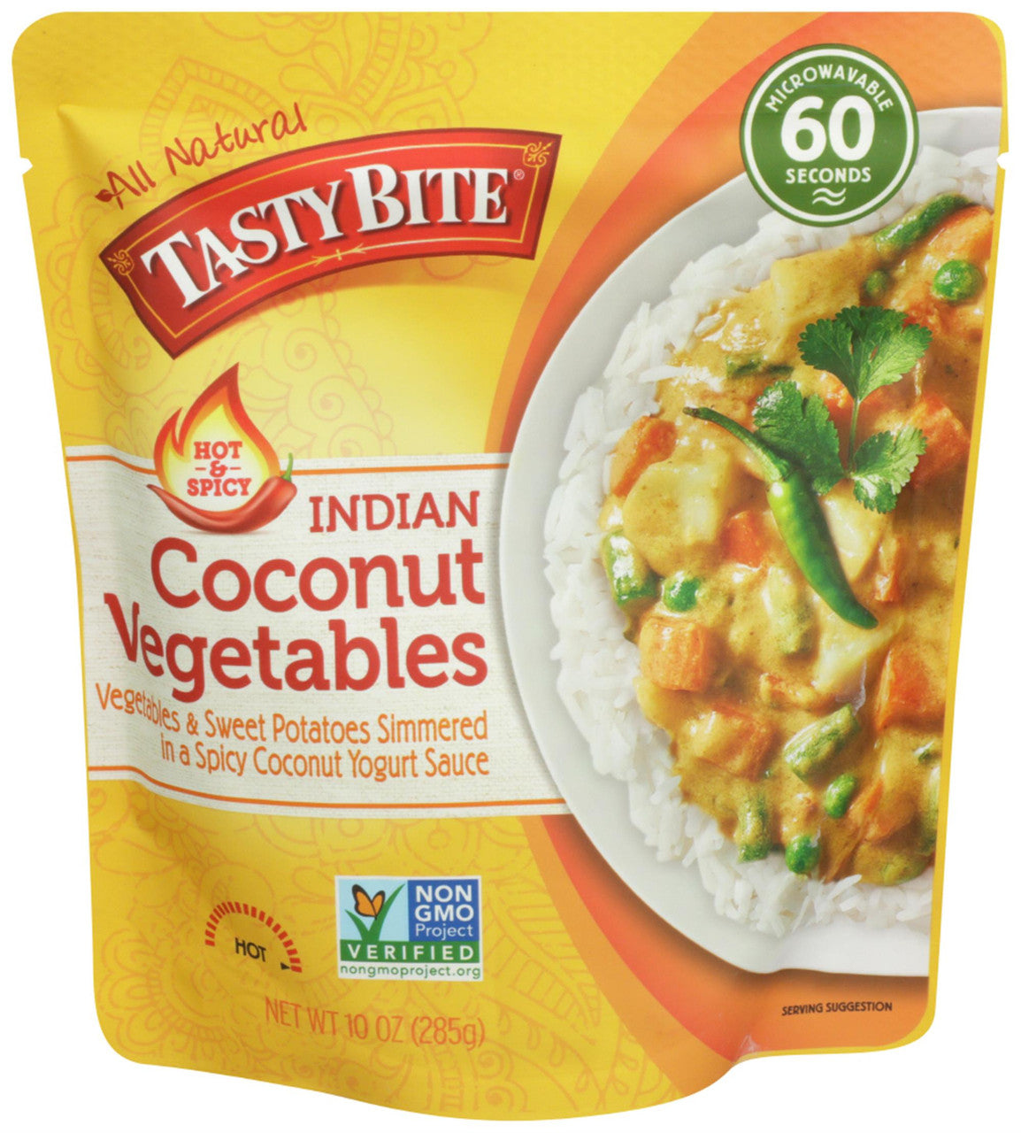TASTY HOT/SPCY CNUT VEGS ( 6 X 10 OZ   )