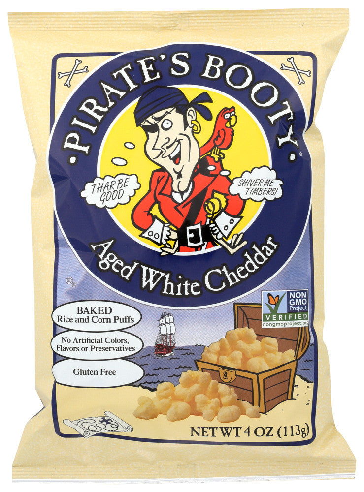 PIRATES WHT CHD NON GMO ( 12 X 4 OZ   )