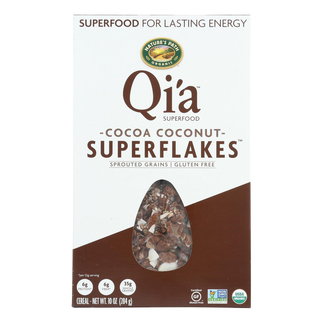 Nature's Path Qi'a Superflakes Cocoa Coconut (12x10 OZ)