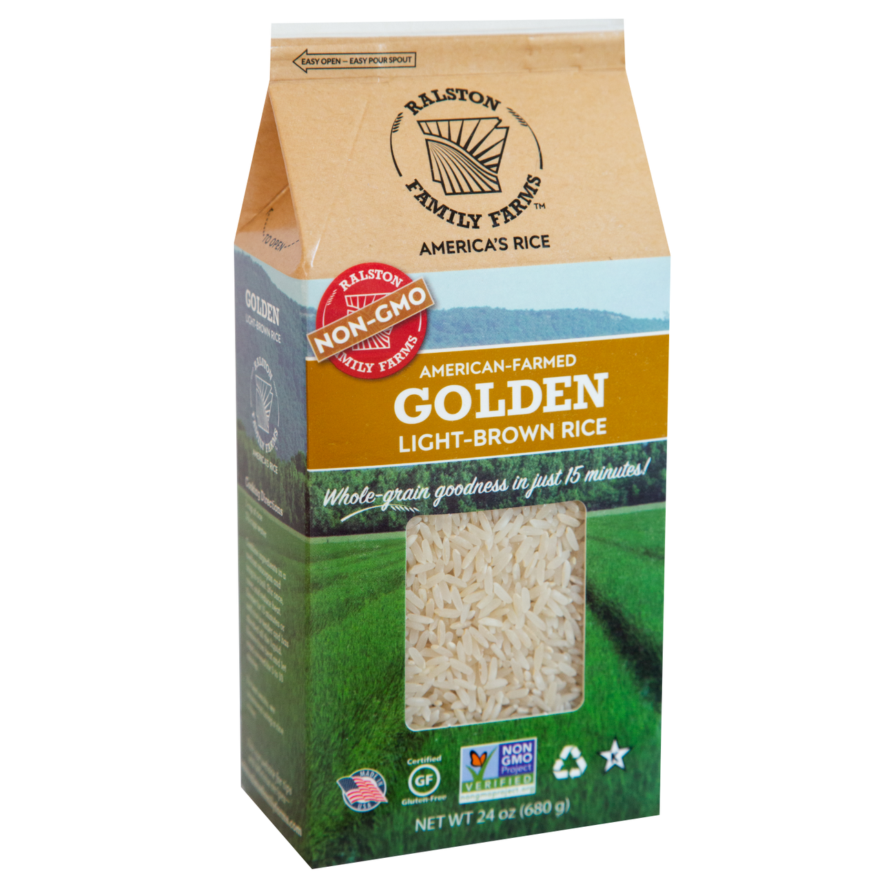 RFF RICE GOLDEN ( 6 X 24 OZ   )
