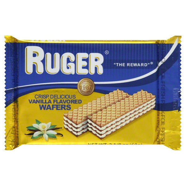 RUGER WAFER VANILLA ( 12 X 2.12 OZ   )
