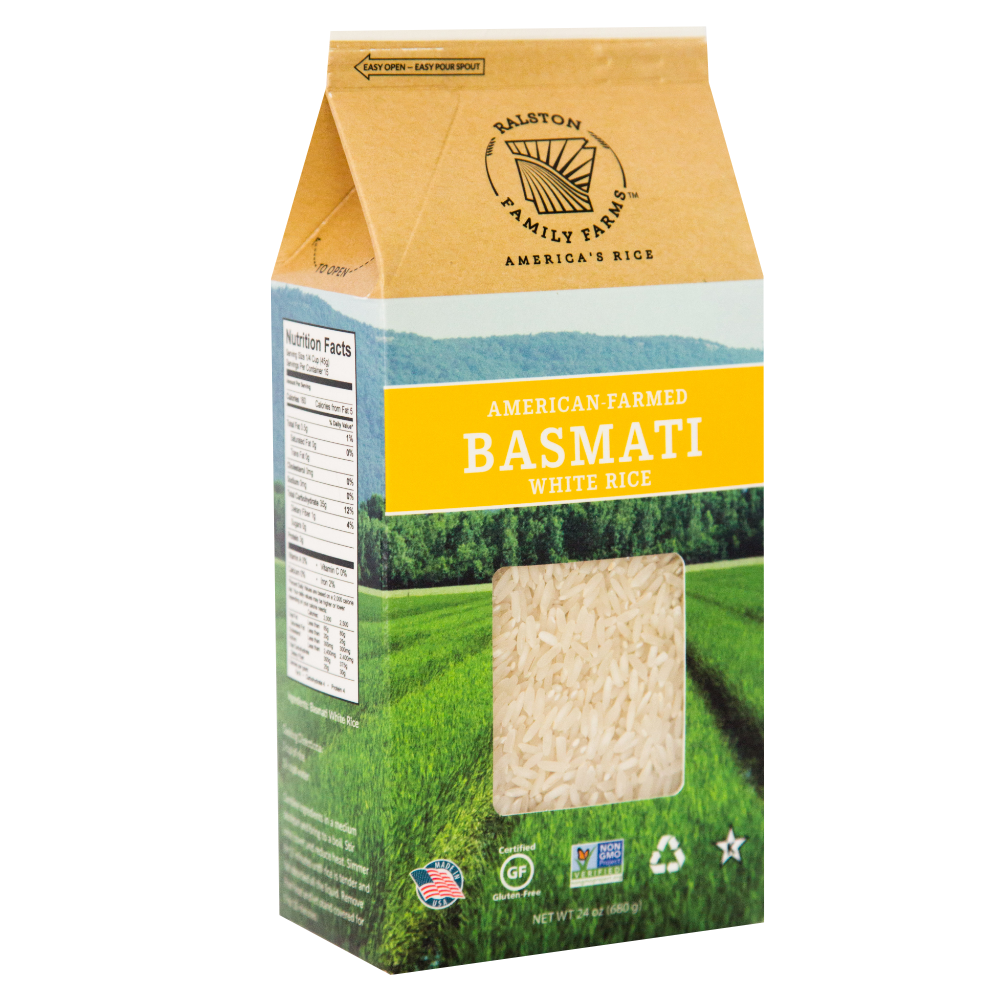 RFF RICE BASMATI WHITE ( 6 X 24 OZ   )