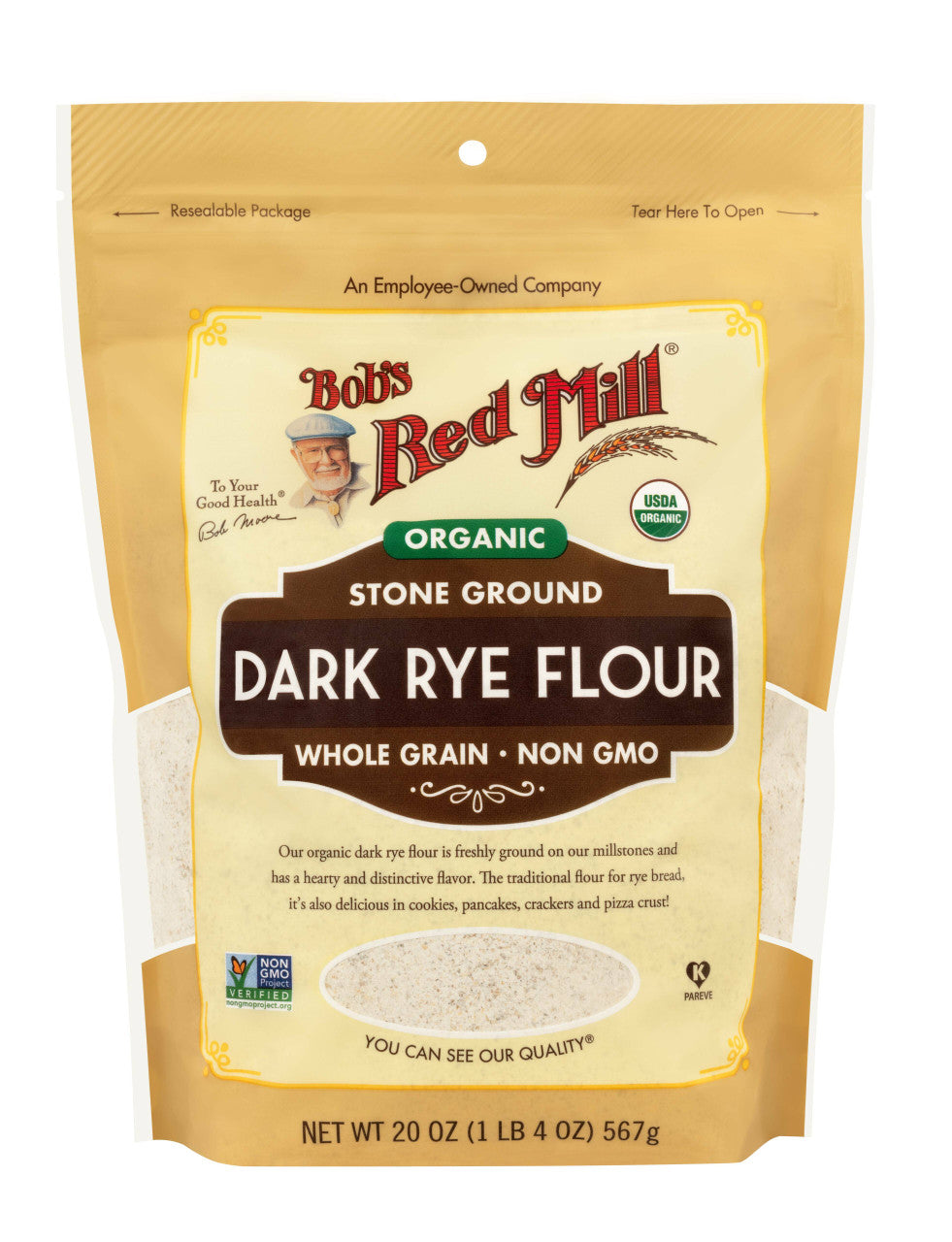 OG2 BOBS RYE DARK ( 4 X 20 OZ   )