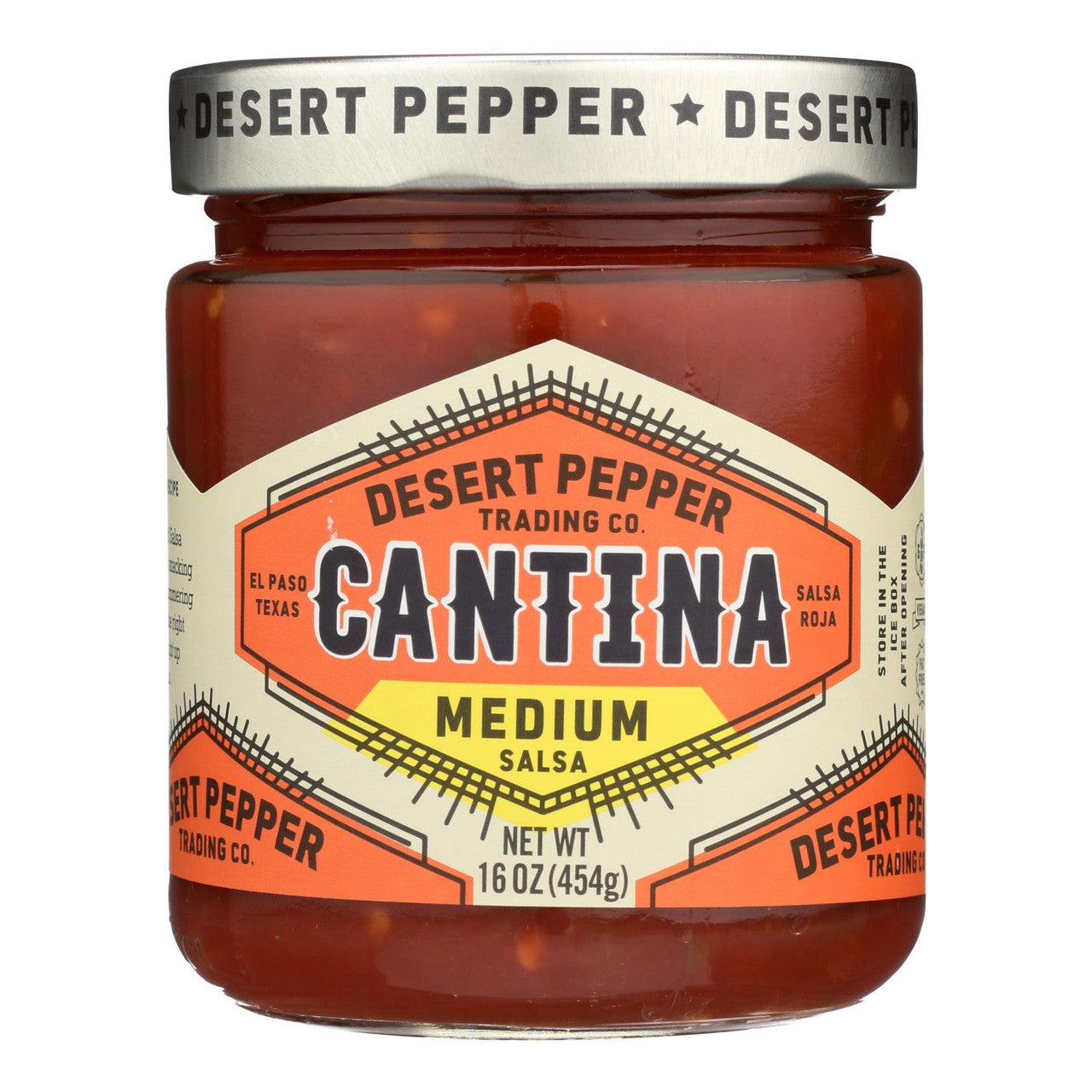 DPTC CANTINA MED RD SLSA ( 6 X 16 OZ   )