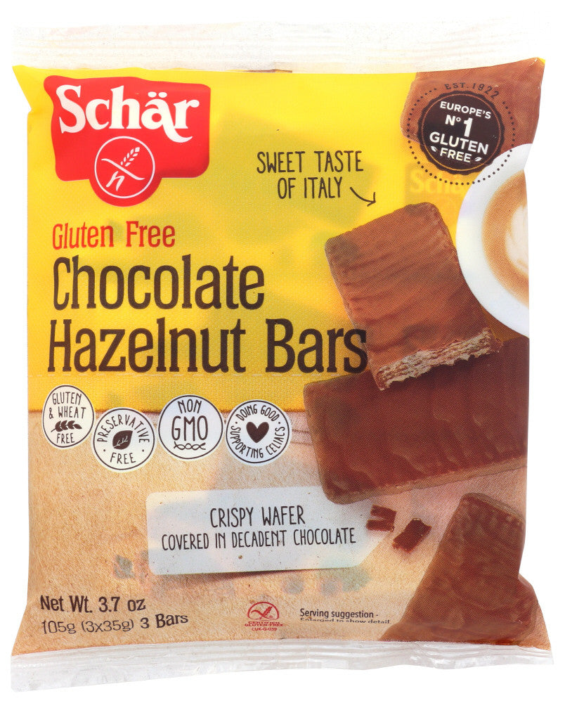 SCHAR CHOC HZLNT WFR BAR (12x3.70)