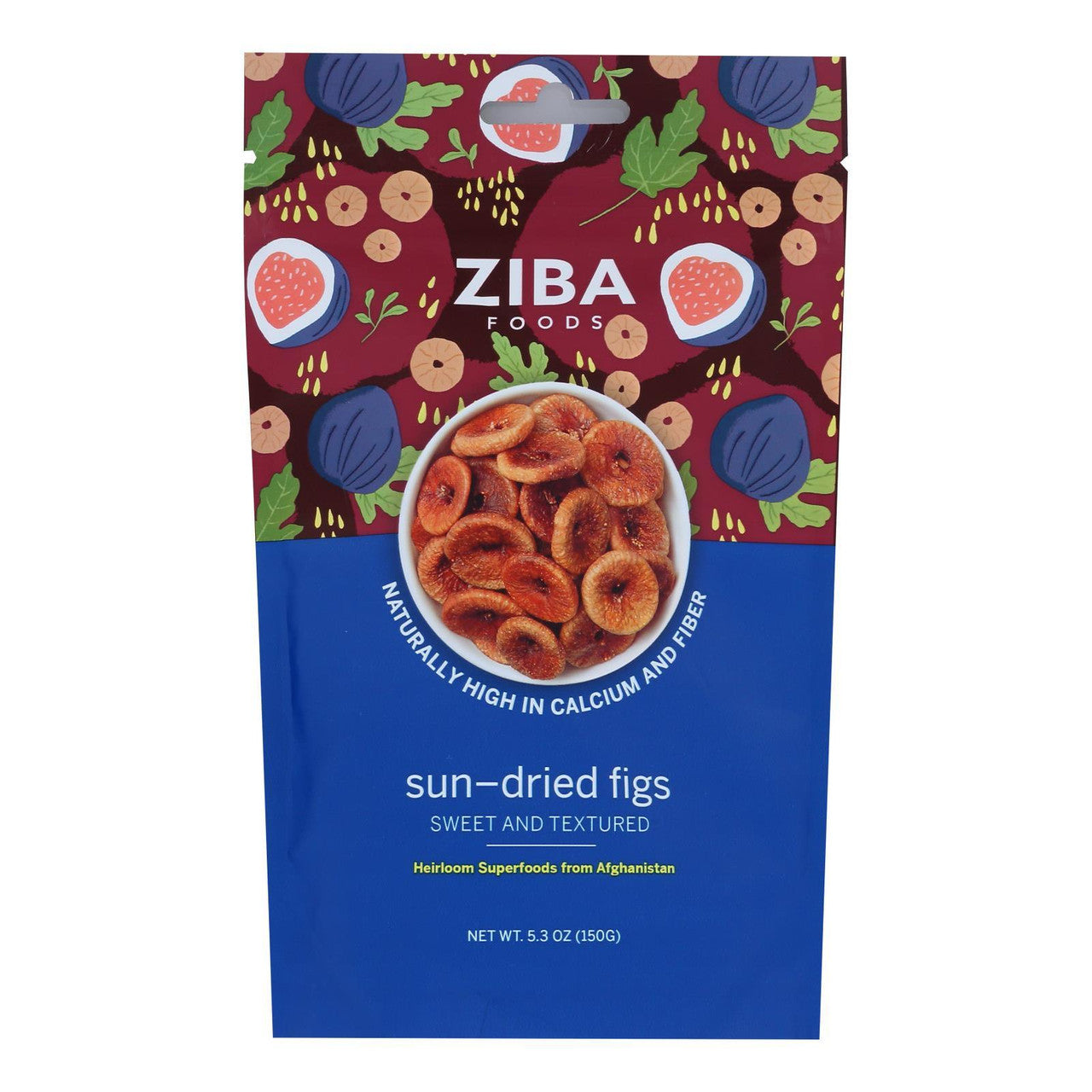 ZF SUN DRIED FIGS ( 6 X 5.3 OZ   )