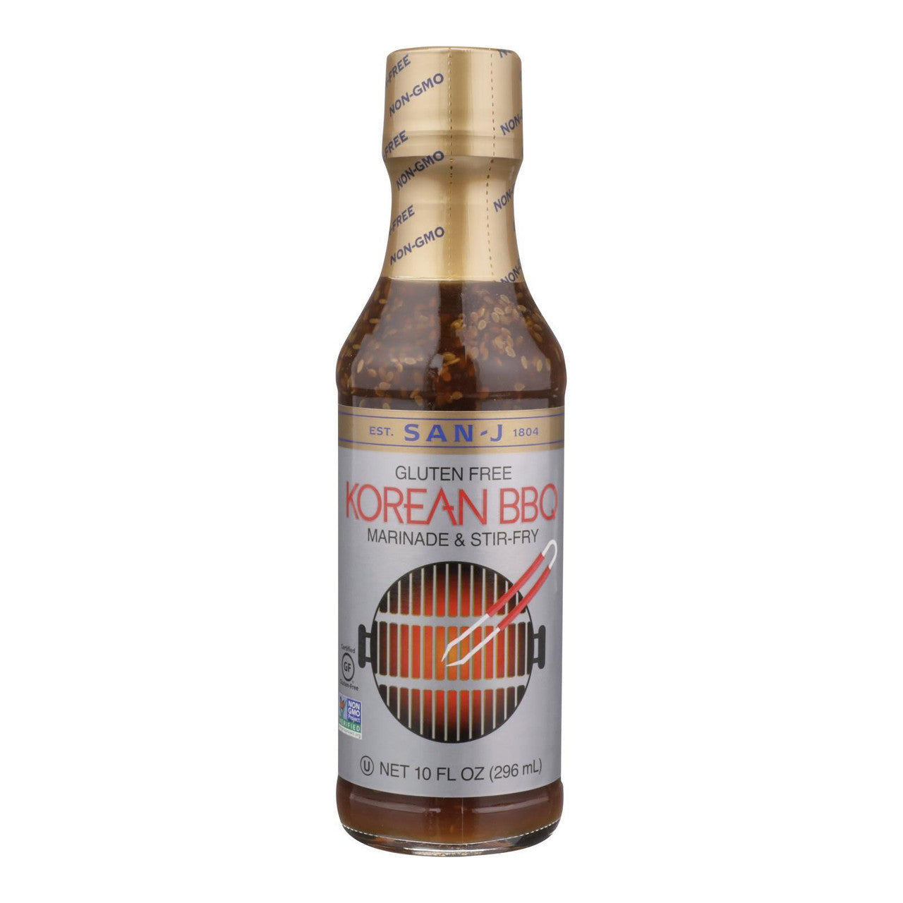 SAN J KOREAN BBQ SAUCE ( 6 X 10 OZ   )