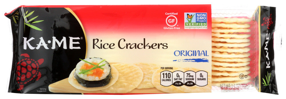 KA ME PLAIN RICE CRACKER ( 12 X 3.5 OZ   )