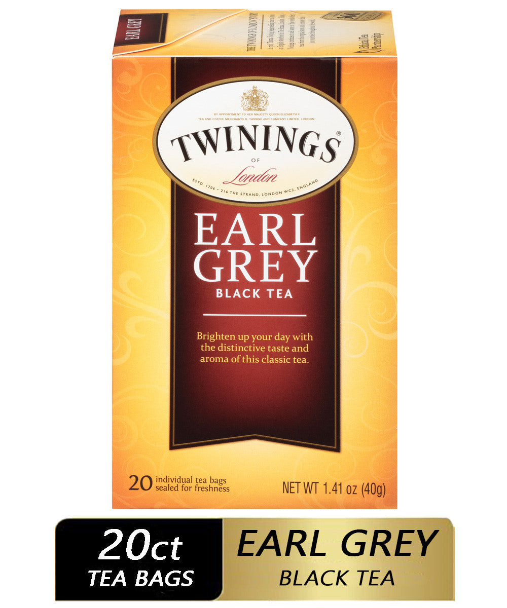 TWININGS EARL GREY ( 6 X 20 BAG  )