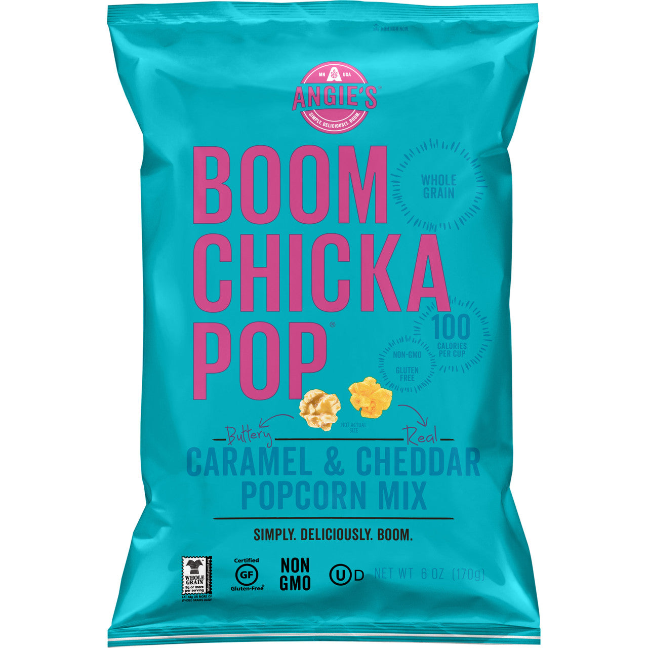 ANGIES BOOM CRMLCHDRPCRN ( 12 X 6 OZ   )