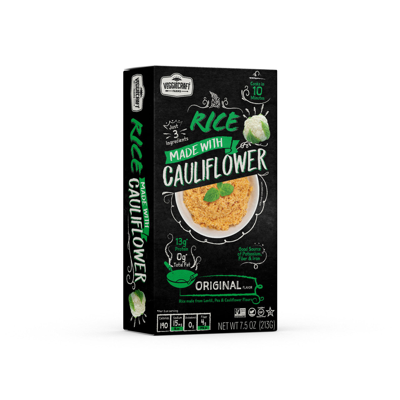 VEGCRFT ORIG CALFLWR RCE ( 12 X 7.5 OZ   )