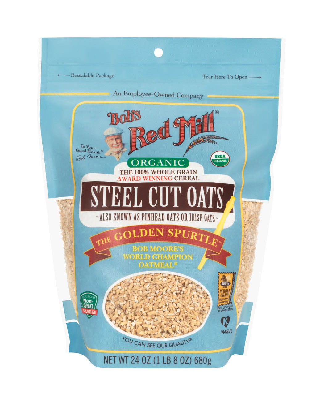 OG2 BOBS STEEL CUT OATS ( 4 X 24 OZ   )