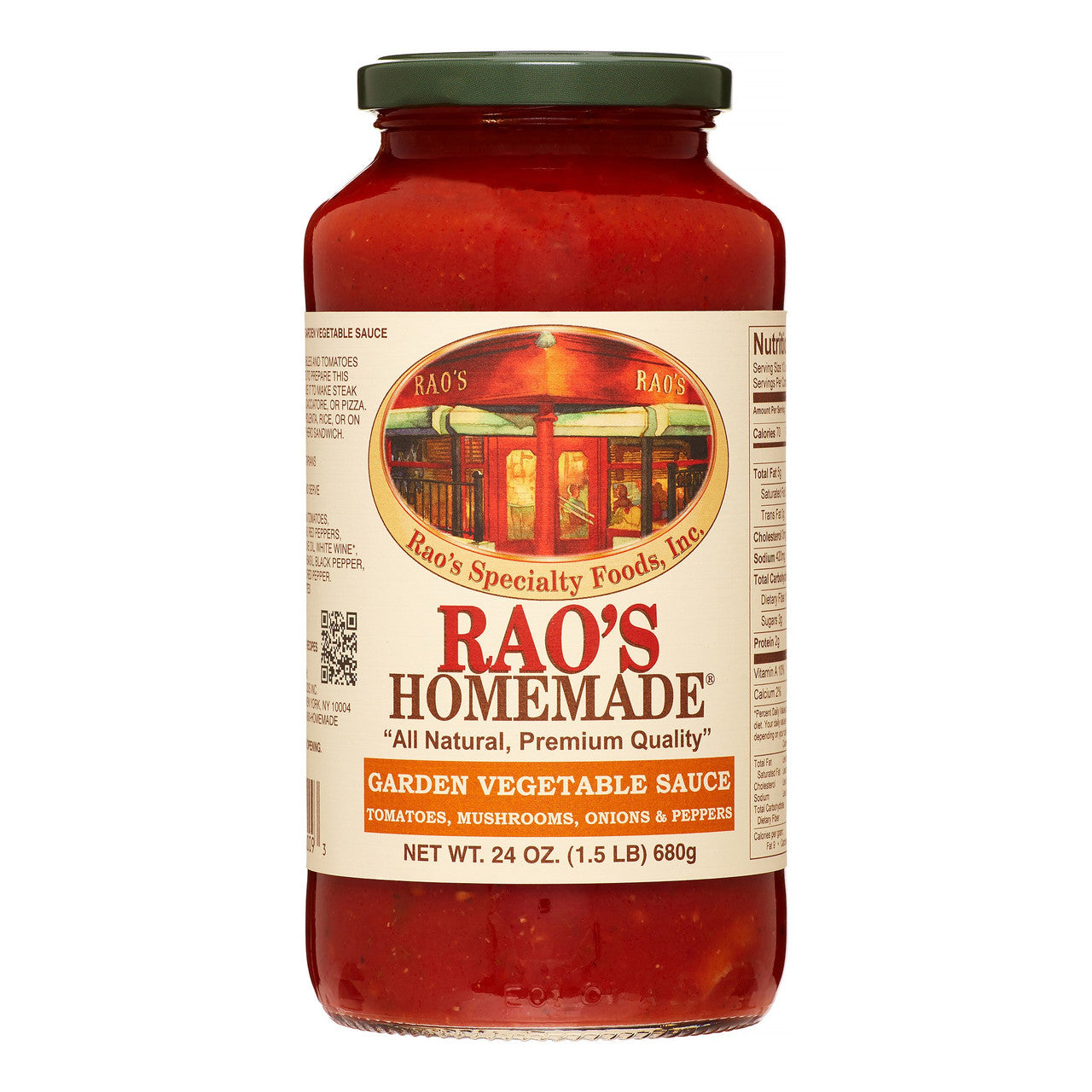 RAOS GARDEN VEG SAUCE ( 12 X 24 OZ   )