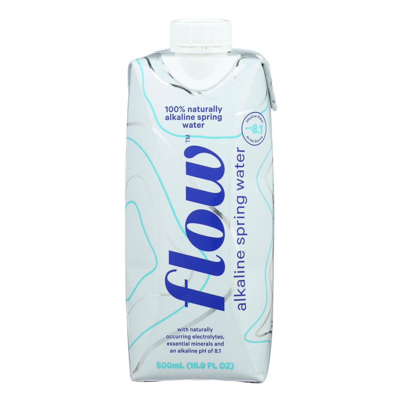 FLOW NAT ALKLN SPRG WTR ( 12 X 500 ML   )