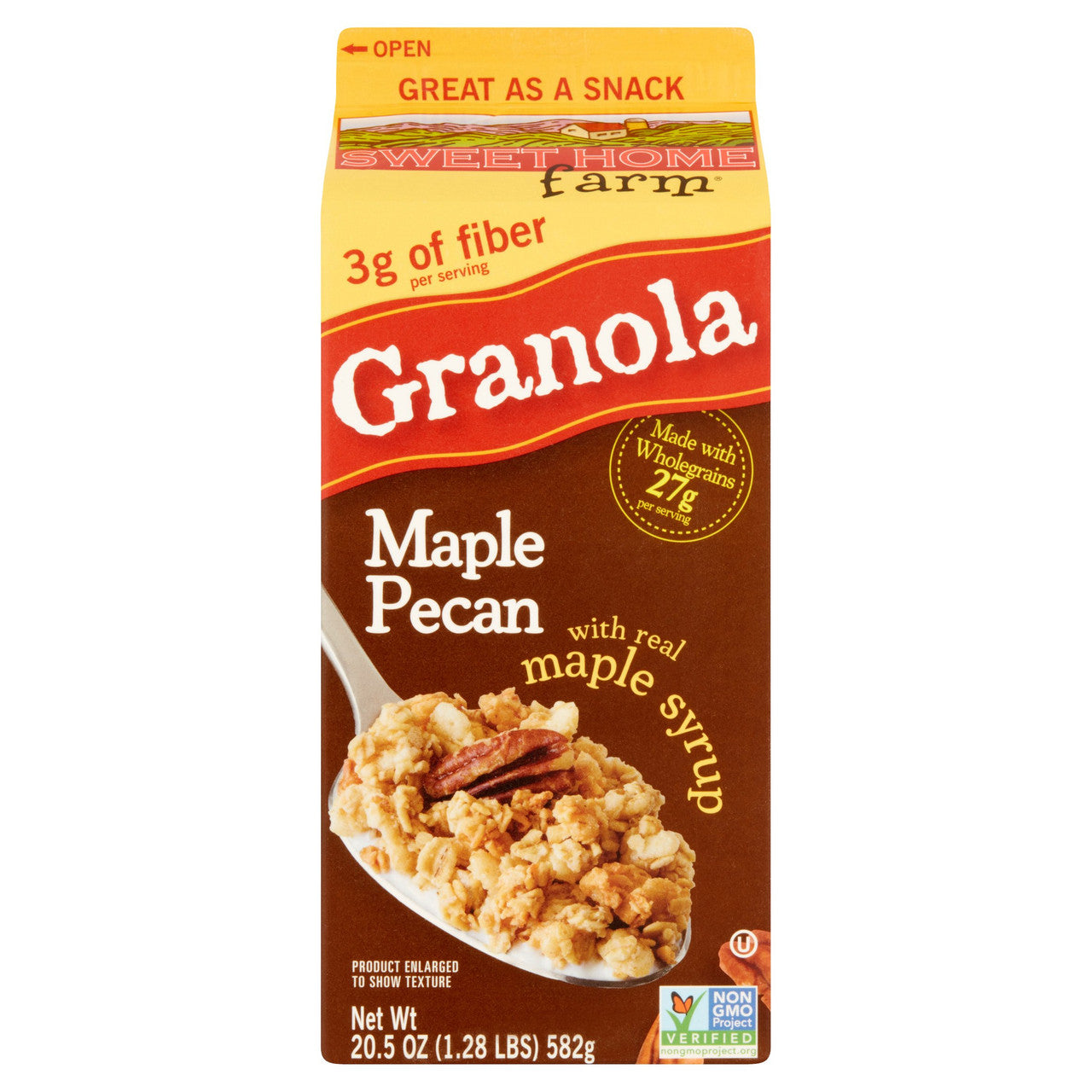 S.H.F. MAPLE PECAN GRAN ( 8 X 20.5 OZ   )