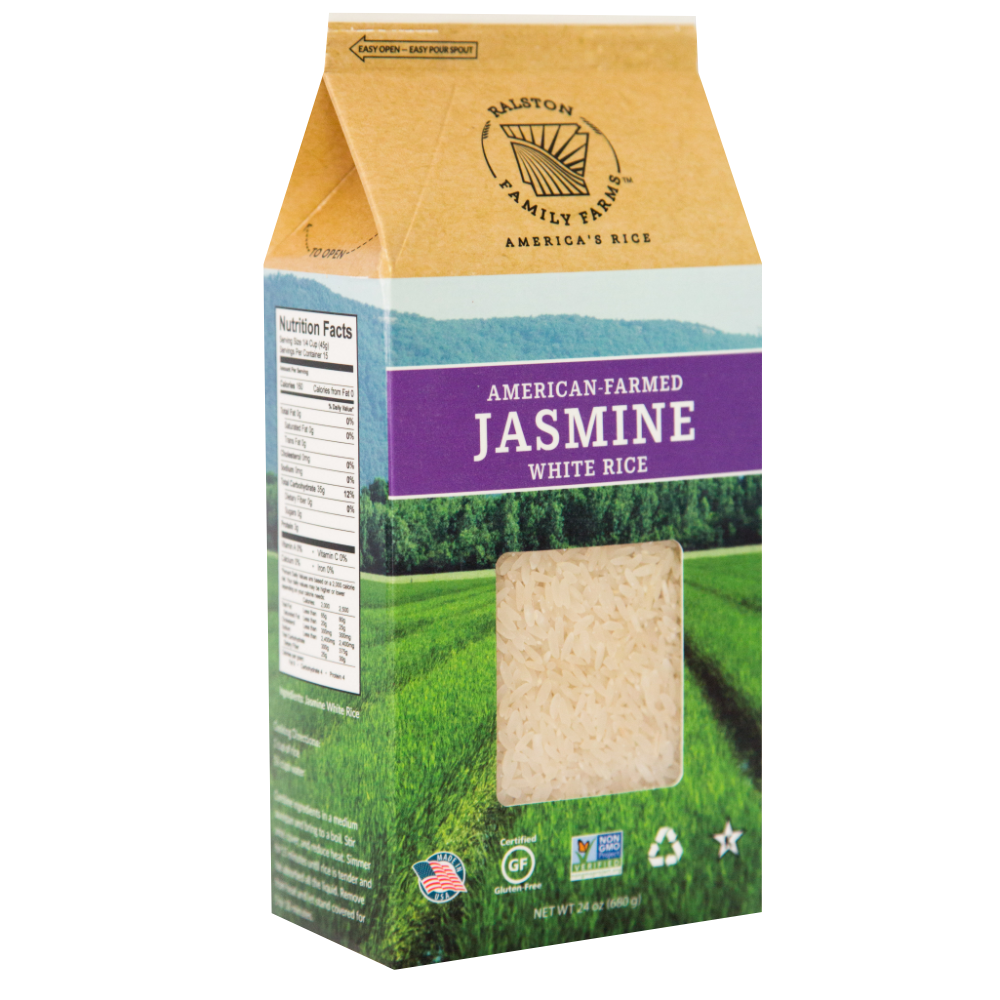 RFF RICE JASMINE WHITE ( 6 X 24 OZ   )