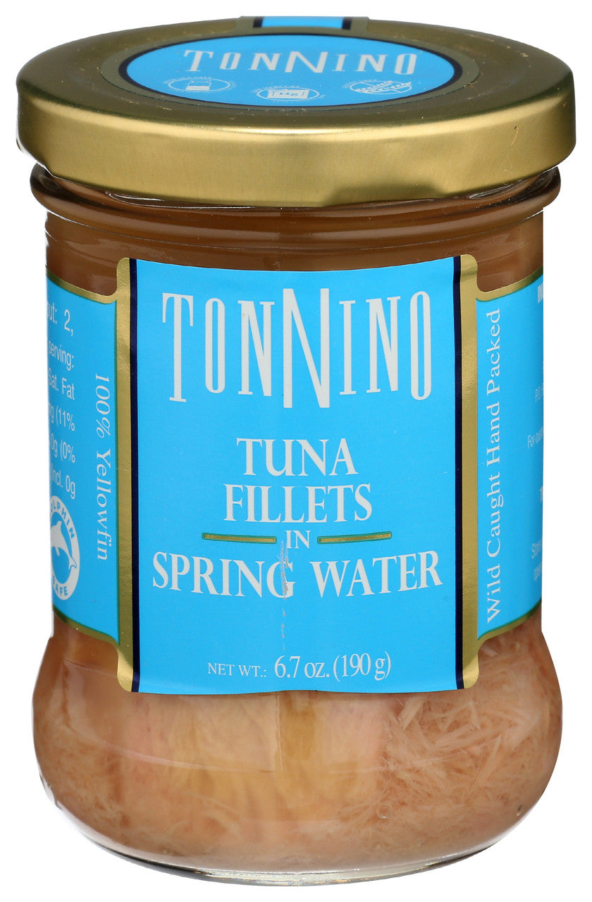 Tonnino Tuna Fillets In Spring Water (6x6.7 OZ)