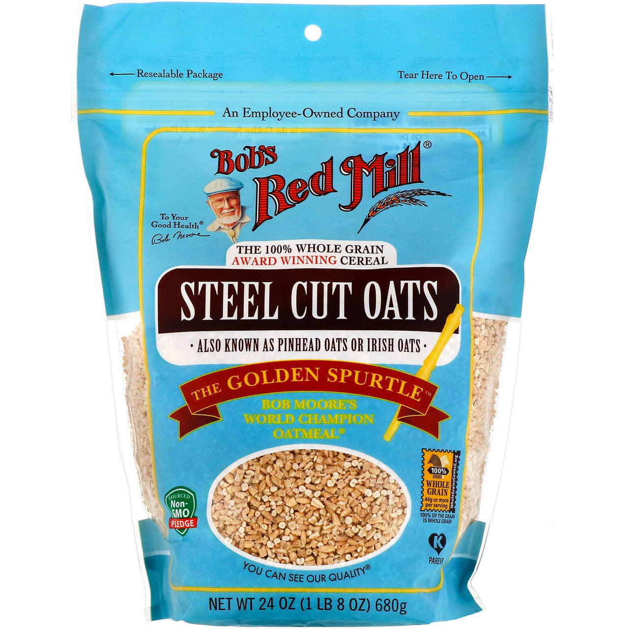 BOBS STEEL CUT OATS ( 4 X 24 OZ   )
