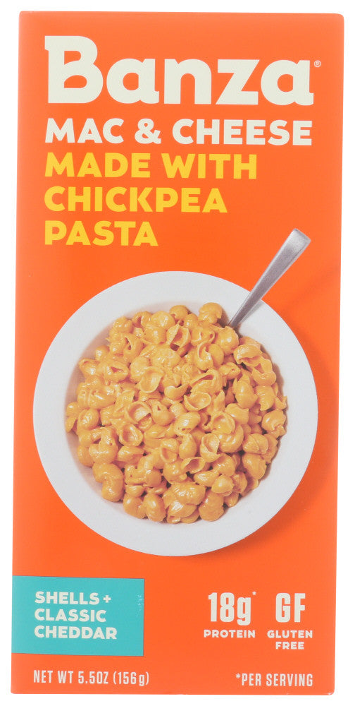 BANZA CHKPEA SHELLS&CHED ( 6 X 5.5 OZ   )